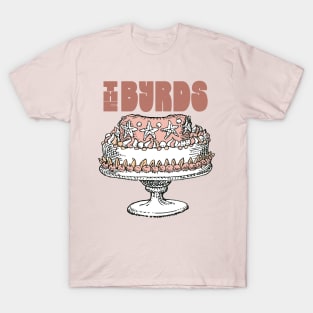 The Byrds •• Retro Style Fan Design T-Shirt